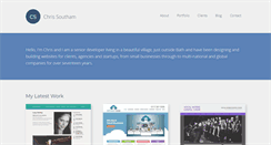 Desktop Screenshot of csoutham.com
